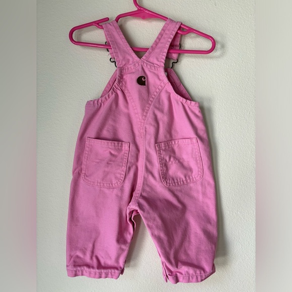 Carhartt Baby girl Pink Overalls - Picture 2 of 6
